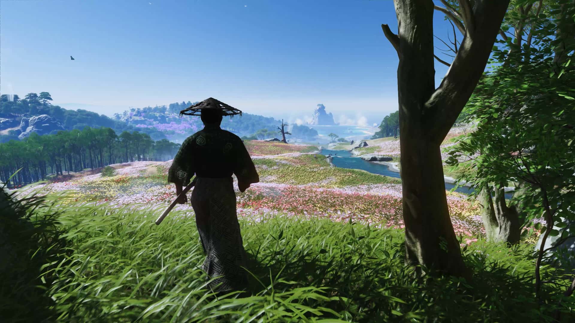对马岛之魂 Ghost of Tsushima 导演剪辑版 全DLC最新豪华中文版背景